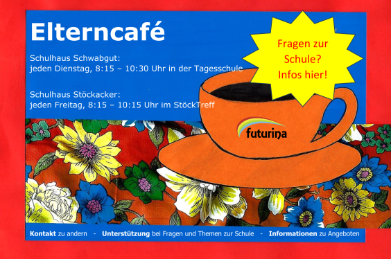 Elterncafé im Schulhaus Schwabgut