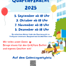 Quartierznacht - jeden ersten Freitag im Monat!