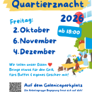 Quartierznacht - jeden ersten Freitag im Monat!